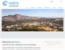 Tablet Screenshot of matrixam.com